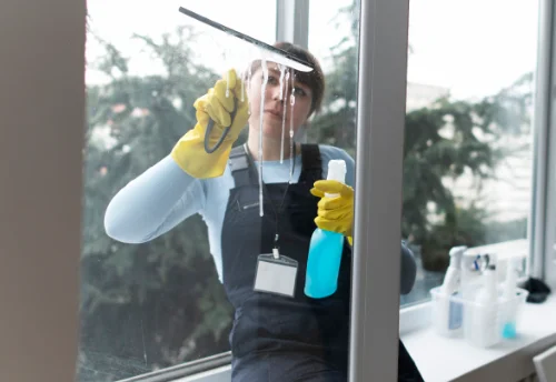Nettoyage de vitres intérieures et extérieures à Vorey